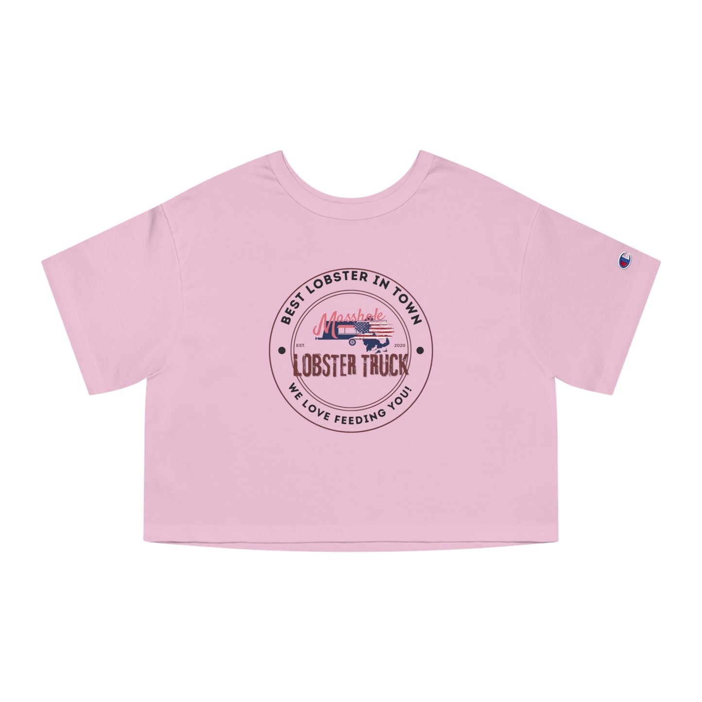 Cropped Graphic T-Shirt for Foodies, Perfect for Summer, Casual Wear, Lobster Lovers, Beach Days, Seafood Festivals