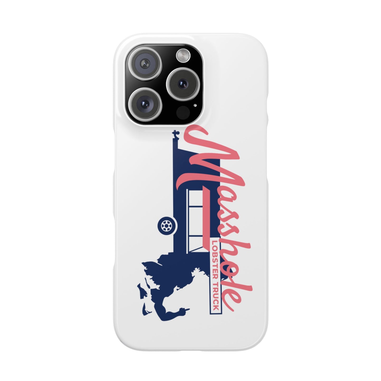 Fun Lobster Truck Slim Phone Case | Nautical Gift for Seafood Lovers, Coastal Decor, Summer Vibes, Unique Gifts