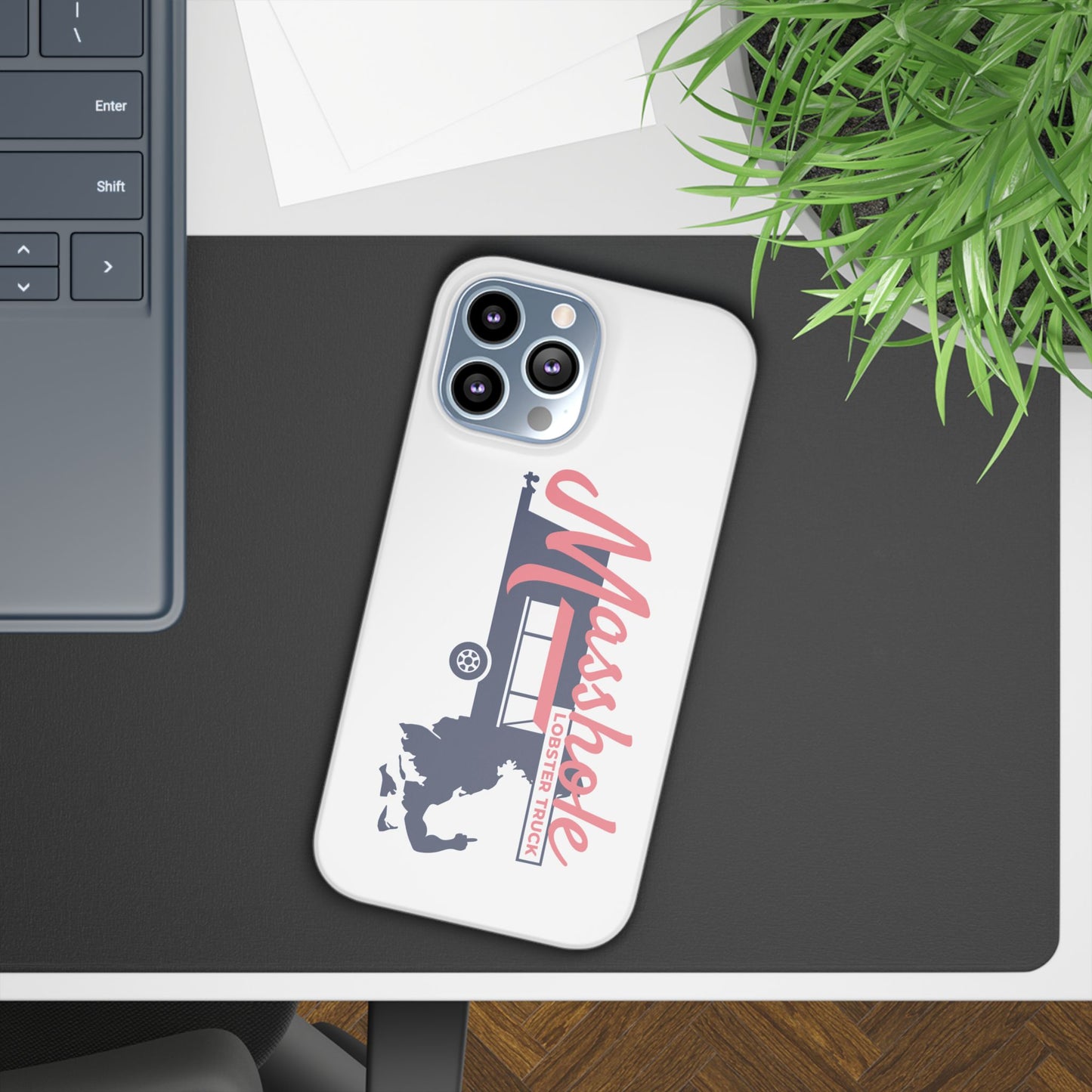Fun Lobster Truck Slim Phone Case | Nautical Gift for Seafood Lovers, Coastal Decor, Summer Vibes, Unique Gifts