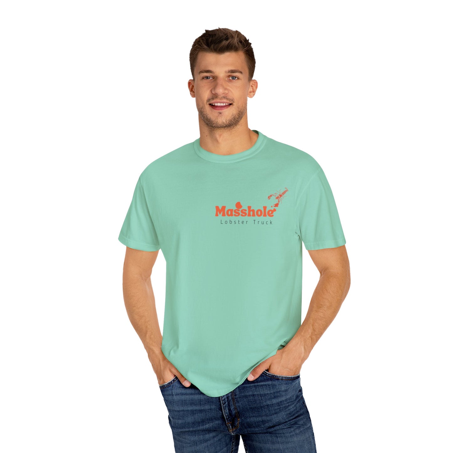 Lobster Lover Unisex Garment-Dyed T-Shirt, Seafood Fan Gift, Casual Summer Tee, Lobster Truck Merch, Beach Day Outfit, Fun Gift Idea