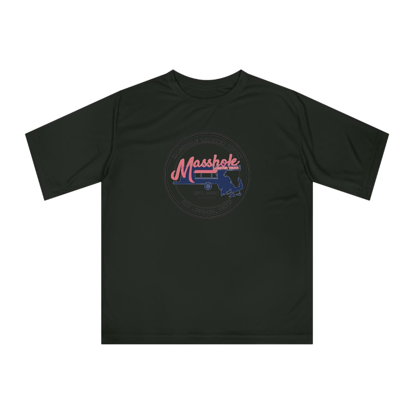 Massachusetts Zone Performance T-Shirt - Unisex Activewear for Outdoors, Fitness, Gym, Travel, Sports Events, Casual Wear