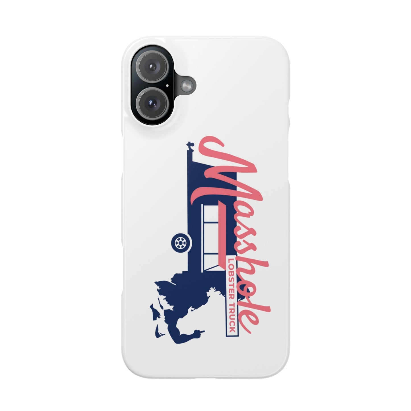 Fun Lobster Truck Slim Phone Case | Nautical Gift for Seafood Lovers, Coastal Decor, Summer Vibes, Unique Gifts