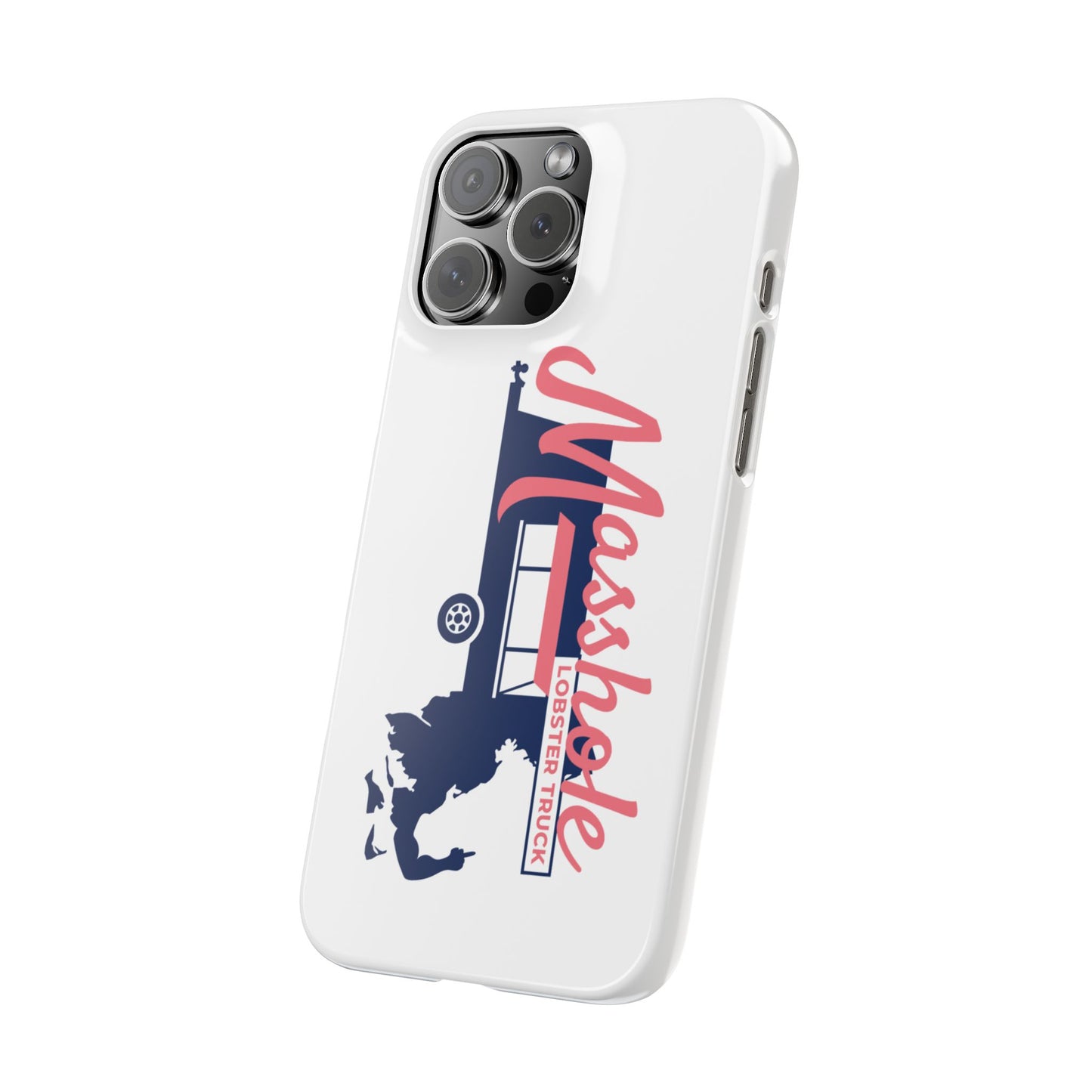 Fun Lobster Truck Slim Phone Case | Nautical Gift for Seafood Lovers, Coastal Decor, Summer Vibes, Unique Gifts