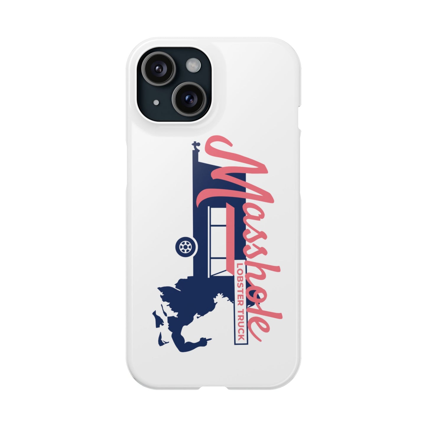 Fun Lobster Truck Slim Phone Case | Nautical Gift for Seafood Lovers, Coastal Decor, Summer Vibes, Unique Gifts