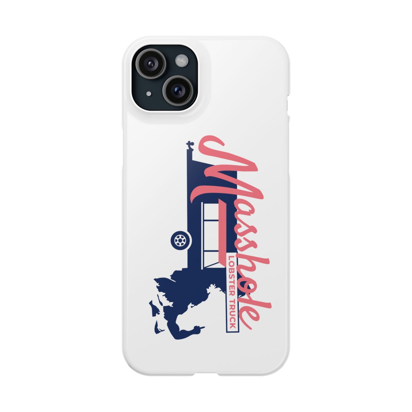 Fun Lobster Truck Slim Phone Case | Nautical Gift for Seafood Lovers, Coastal Decor, Summer Vibes, Unique Gifts