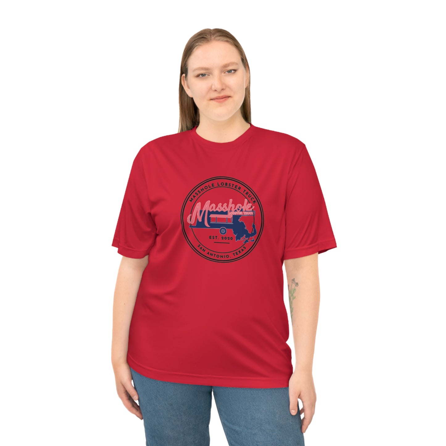 Massachusetts Zone Performance T-Shirt - Unisex Activewear for Outdoors, Fitness, Gym, Travel, Sports Events, Casual Wear