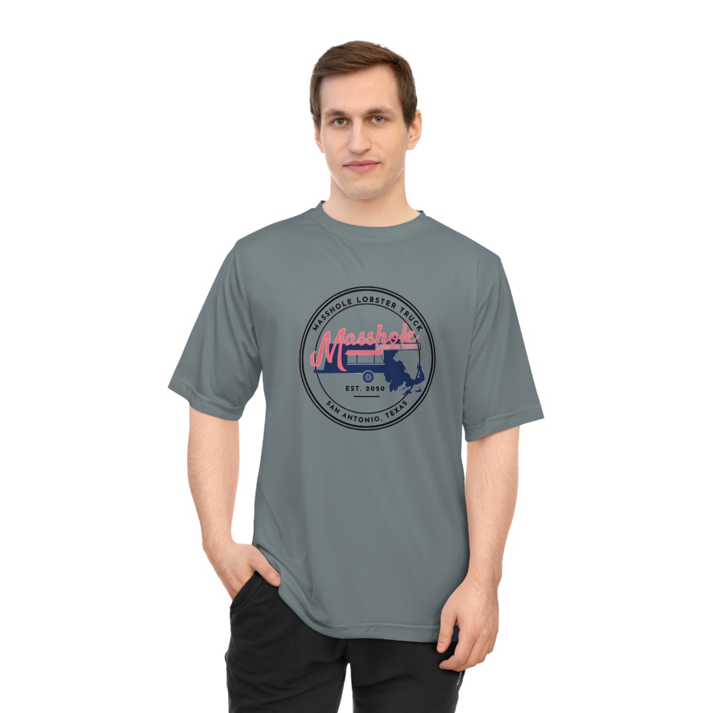 Massachusetts Zone Performance T-Shirt - Unisex Activewear for Outdoors, Fitness, Gym, Travel, Sports Events, Casual Wear
