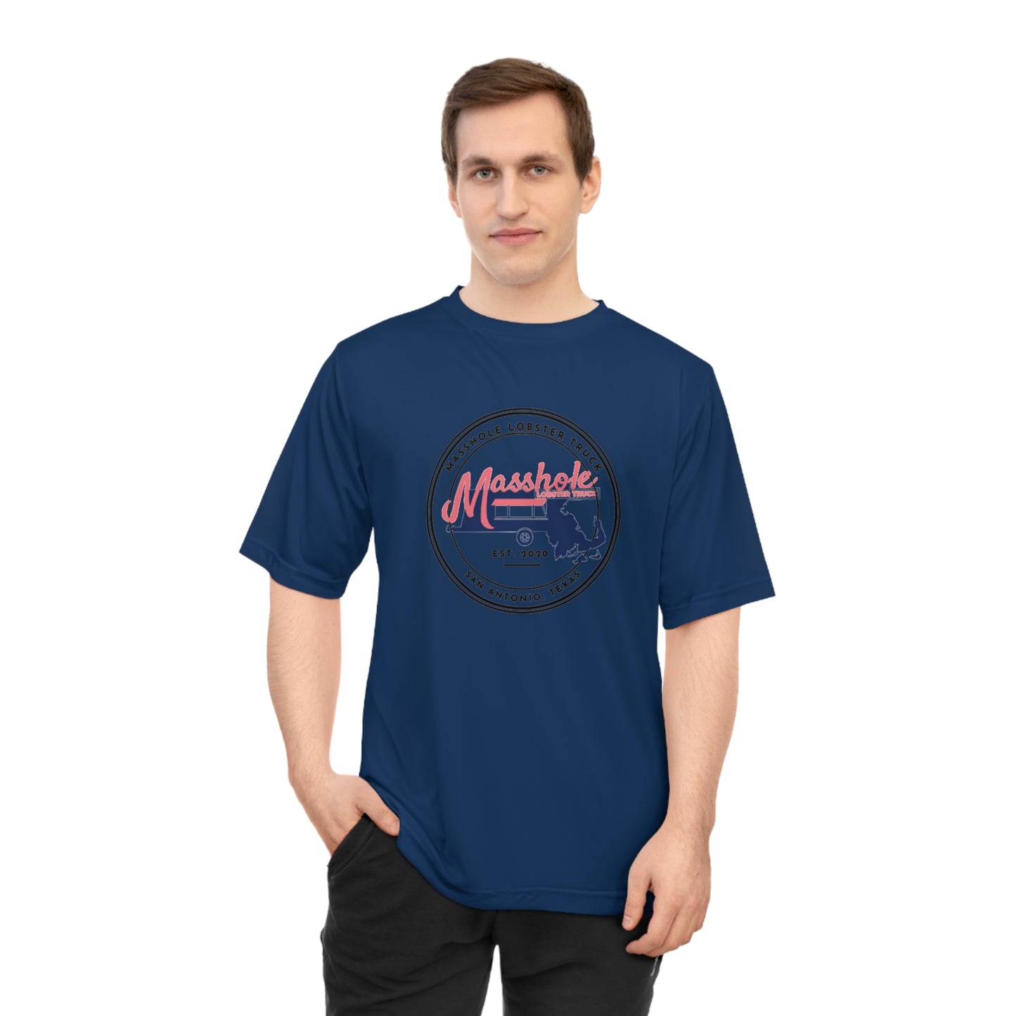 Massachusetts Zone Performance T-Shirt - Unisex Activewear for Outdoors, Fitness, Gym, Travel, Sports Events, Casual Wear
