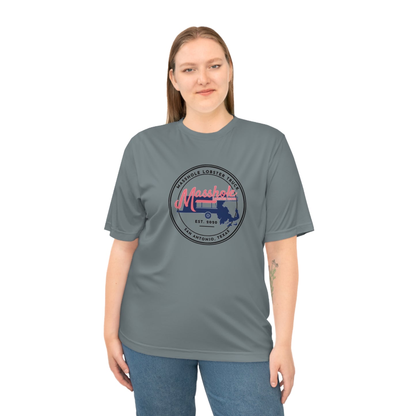 Massachusetts Zone Performance T-Shirt - Unisex Activewear for Outdoors, Fitness, Gym, Travel, Sports Events, Casual Wear