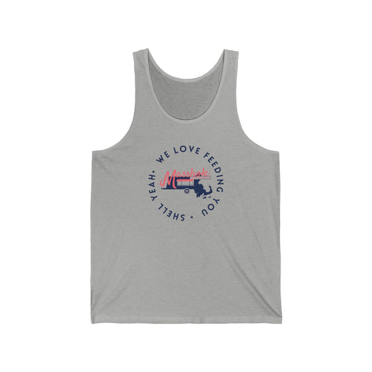 Fun Foodie Unisex Tank, Summer Top, Food Lover Gift, Festival Apparel, Casual Wear, BBQ Gatherings