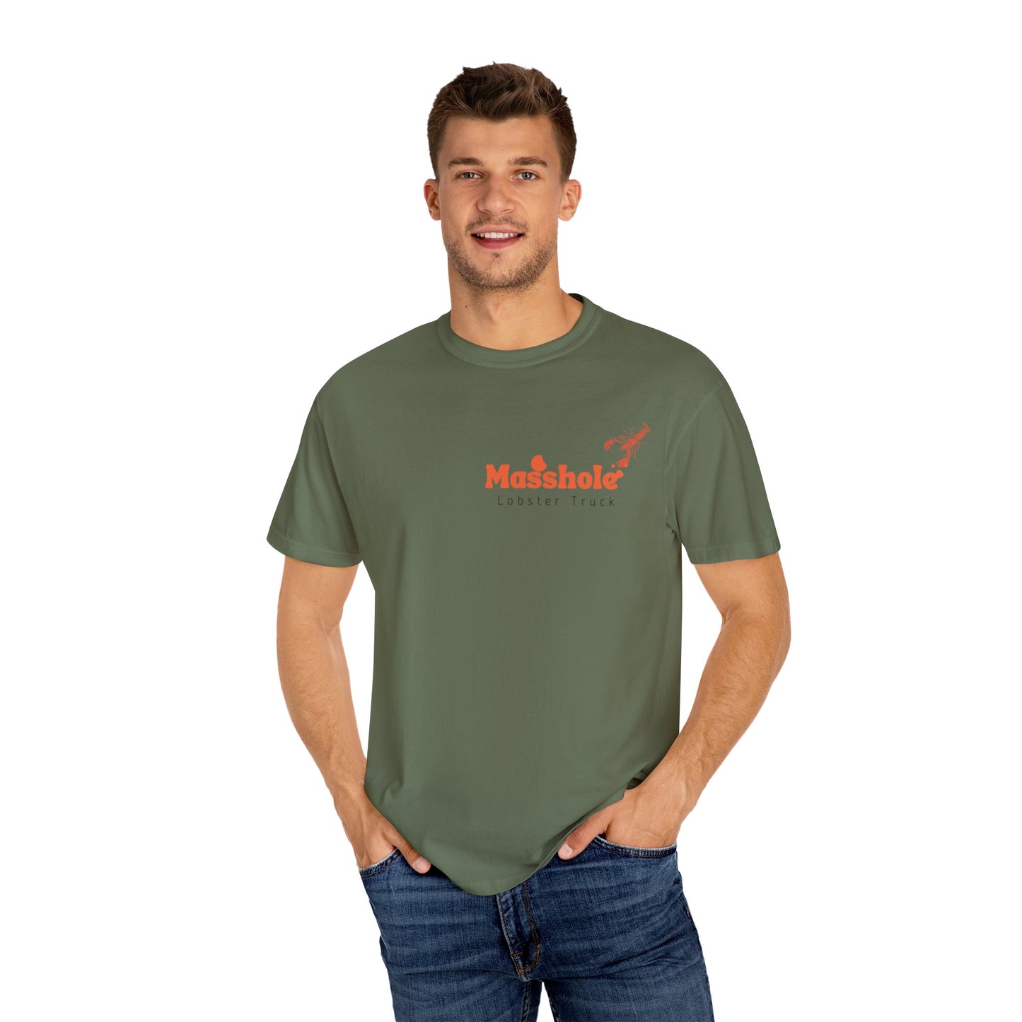 Lobster Lover Unisex Garment-Dyed T-Shirt, Seafood Fan Gift, Casual Summer Tee, Lobster Truck Merch, Beach Day Outfit, Fun Gift Idea