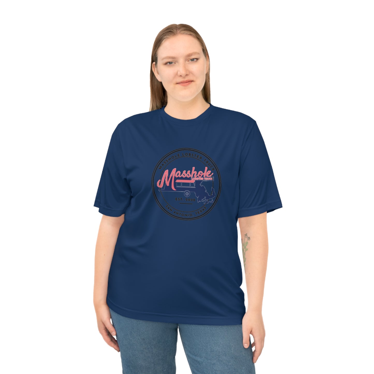 Massachusetts Zone Performance T-Shirt - Unisex Activewear for Outdoors, Fitness, Gym, Travel, Sports Events, Casual Wear