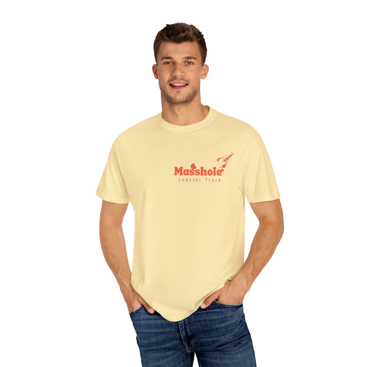 Lobster Lover Unisex Garment-Dyed T-Shirt, Seafood Fan Gift, Casual Summer Tee, Lobster Truck Merch, Beach Day Outfit, Fun Gift Idea