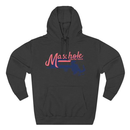 Three-Panel Fleece Hoodie