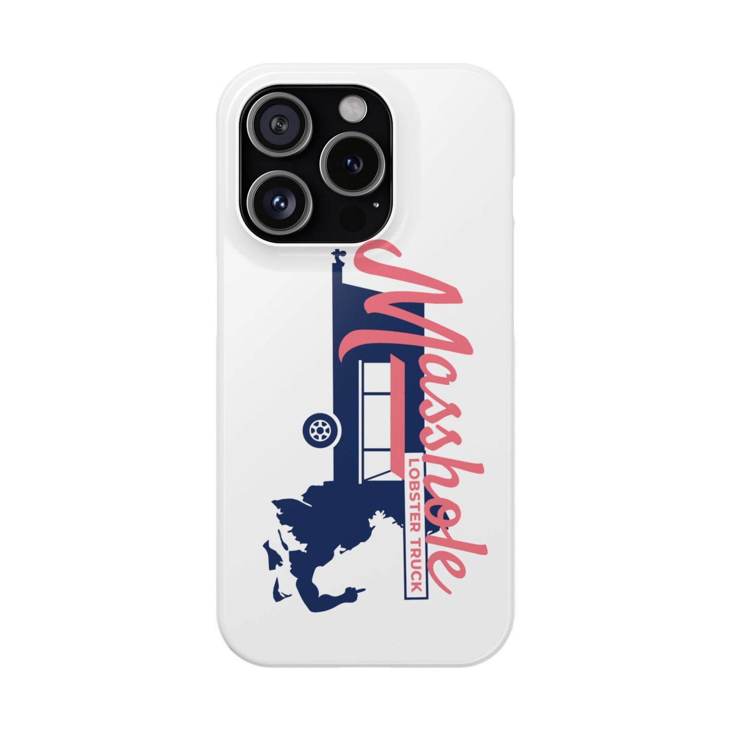 Fun Lobster Truck Slim Phone Case | Nautical Gift for Seafood Lovers, Coastal Decor, Summer Vibes, Unique Gifts