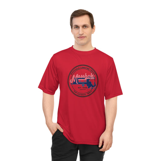 Massachusetts Zone Performance T-Shirt - Unisex Activewear for Outdoors, Fitness, Gym, Travel, Sports Events, Casual Wear