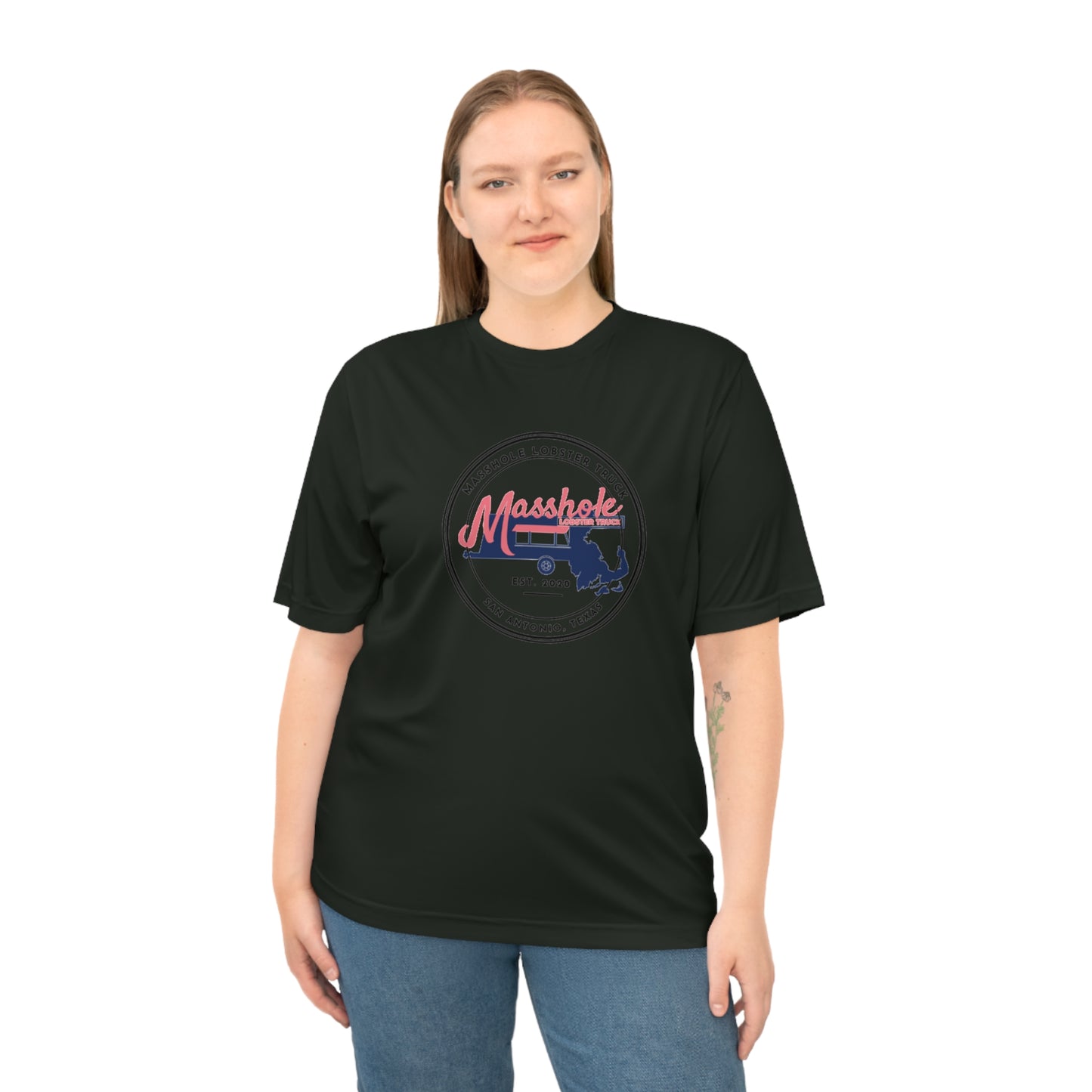 Massachusetts Zone Performance T-Shirt - Unisex Activewear for Outdoors, Fitness, Gym, Travel, Sports Events, Casual Wear
